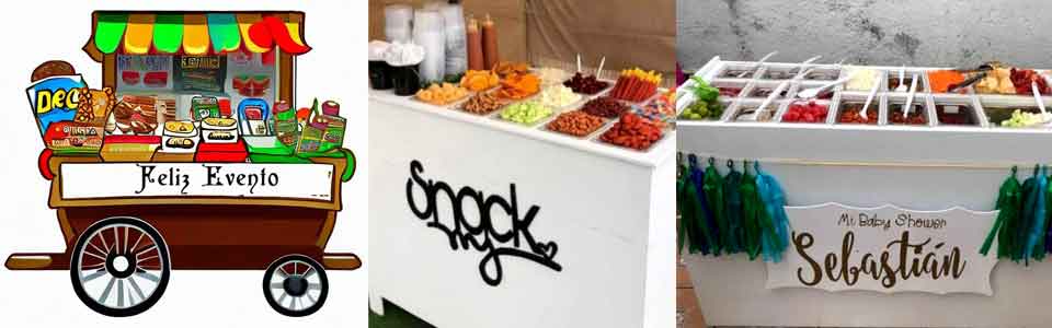 Carritos de snacks